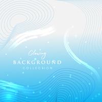 Glowing blue abstract background. vector