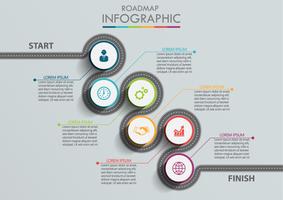 Plantilla de visualización de datos vector