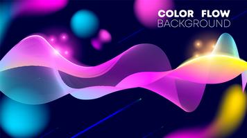 wave abstract background  vector