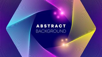 Shape abstract background vector