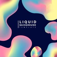 Fluid abstract background vector