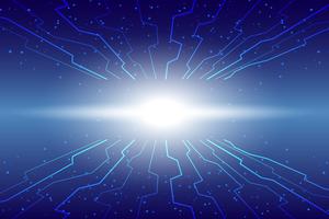 Abstract technology background Hi tech communication  digital  background vector