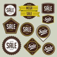 Sale Badge Set vector