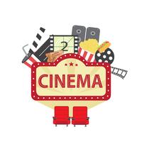 Cinema Elements vector