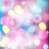 colorful bokeh background vector