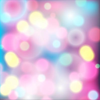 colorful bokeh background