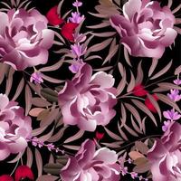 Modern Floral pattern design vector