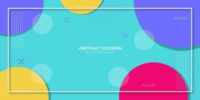 Abstract Memphis Background vector