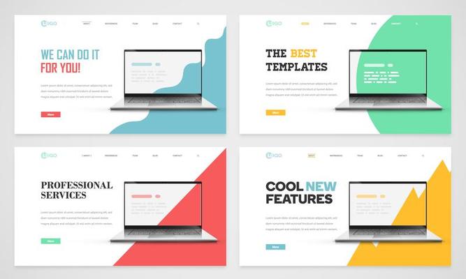 Website templates Set