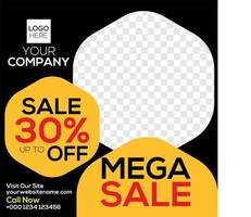 Mega Sale Up to  Off vector