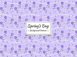 Spring Seamless pattern background  vector