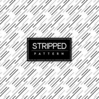 Black and White Stripped Seamless Pattern Background vector