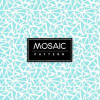 Blue Mosaic Seamless Pattern Background