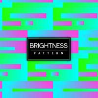 Bright Neon Colorful Shapes Seamless Pattern Background vector