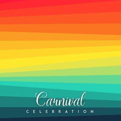 Coloful Vector Barnival Celebration Background