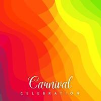 Coloful Vector Barnival Celebration Background