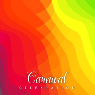 Coloful Vector Barnival Celebration Background