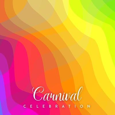 Coloful Vector Barnival Celebration Background