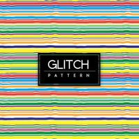 Colorful Glitch Seamless Pattern Background vector