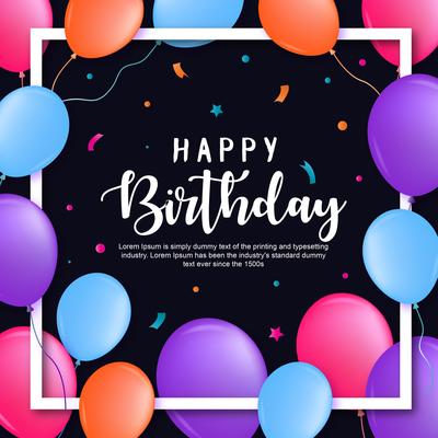 Happy Birthday Card 