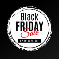 Black Friday Sale Background vector