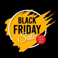 Black Friday Sale Background vector