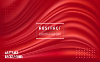 Dynamic abstract Red texture, Red liquid wave background vector