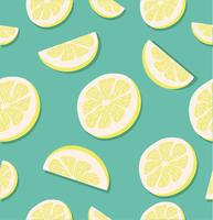 slice of a lemon seamless patterns vector