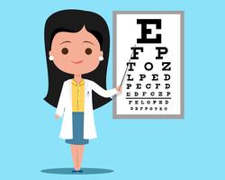 Ophthalmologist  Doctor  vector