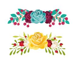 Bouquet Set  vector