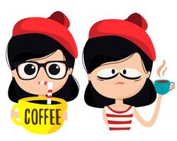 Coffee Lover Character