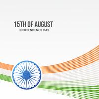Diseño de fondo para el día de la república de la India vector