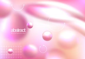 Pink Abstract Cover vector