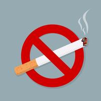 No Smoking Sign  vector