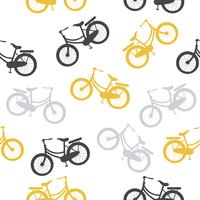 patrón de bicicletas de vector