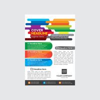 Colorful Corporate Business Flyer Design vector