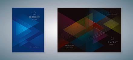 Book Cover Set  vector