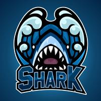 Shark Mascot design vector