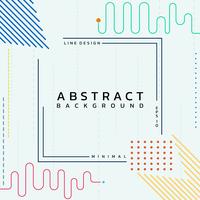 Abstract background modern lines vector