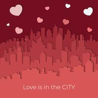 Love is in the City - City skyline