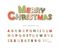 Christmas Gingerbread Cookie font