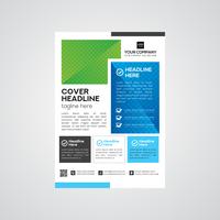 Simple and Modern Real Estate Flyer Design vector