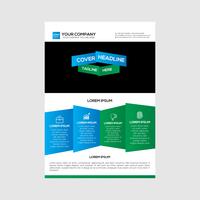 Flyer Design Corporate Business Strategy vector