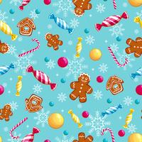 Vector seamless pattern for the holidays