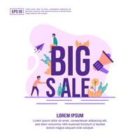 Big Sale Online Graphic  vector