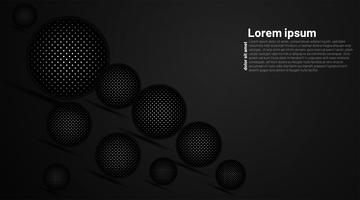 Circle abstract background vector