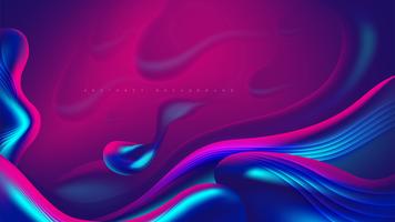 Abstract Liquid Background