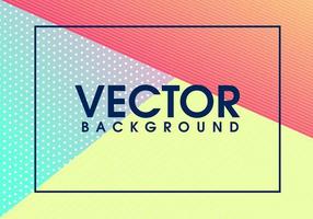 Modern advertising banner background vector