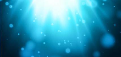 Abstract Blue Light Background vector