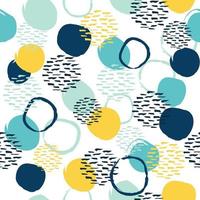 Abstract Circles pattern vector